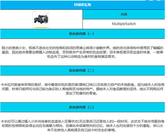 《绯色回响》手游 卡米拉角色介绍 最新攻略