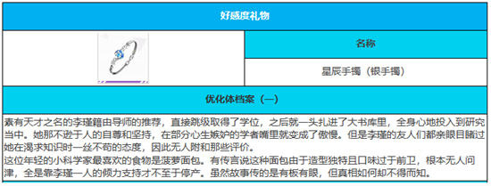 《绯色回响》手游 李瑾角色介绍 最新攻略